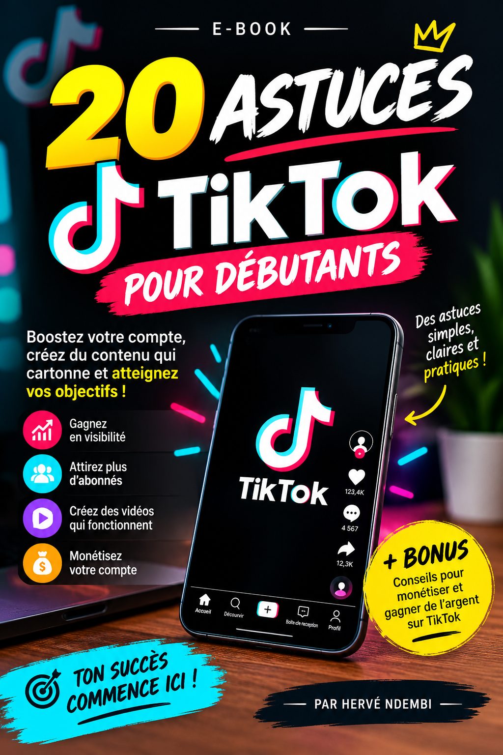 Tiktok: 20 astuce pour avoir plus d'abonnés. Obtenir plus de vues pour Développer son compte.