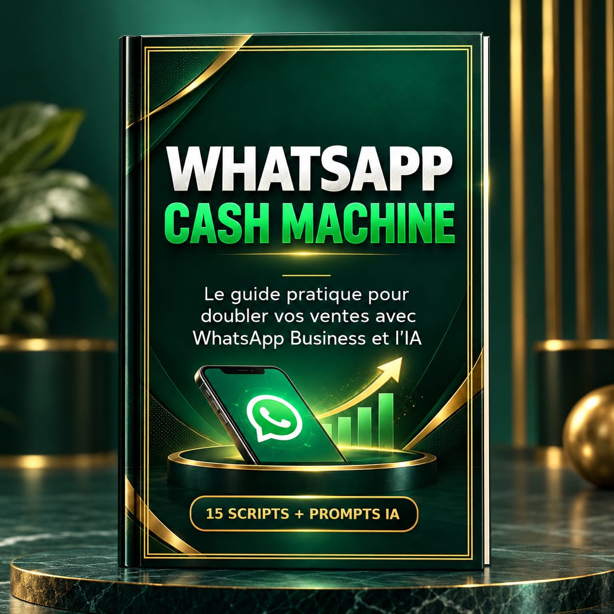 WHATSAPP CASH MACHINE : Le guide pour automatiser et doubler vos ventes avec WhatsApp Business et l’